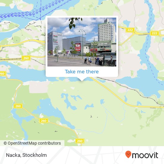 Nacka map