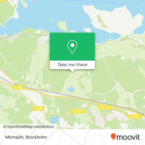 Mörtsjön map