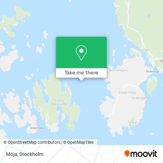 Möja map