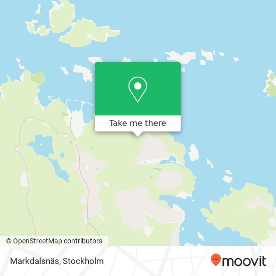 Markdalsnäs map