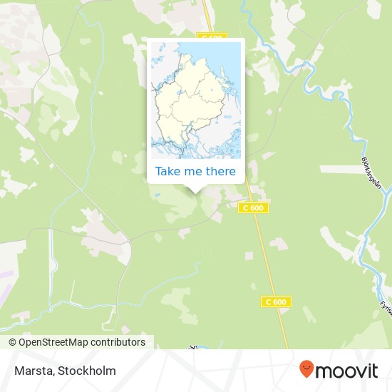 Marsta map