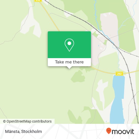 Mänsta map