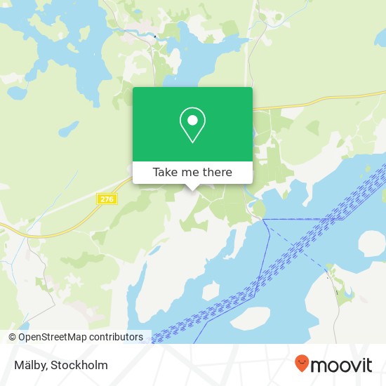 Mälby map