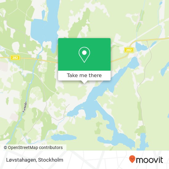 Løvstahagen map