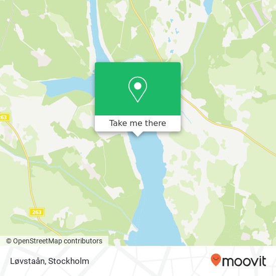 Løvstaån map