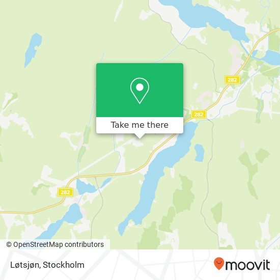 Løtsjøn map