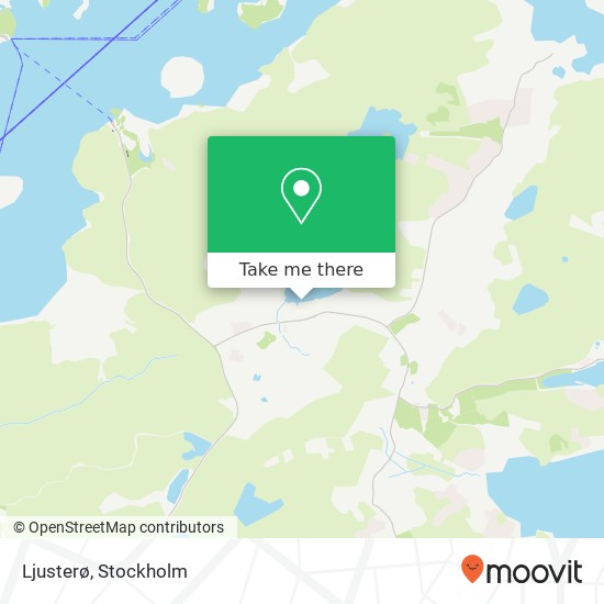 Ljusterø map