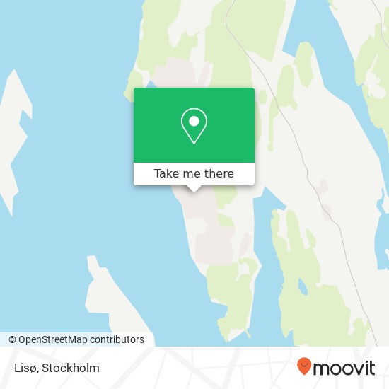Lisø map