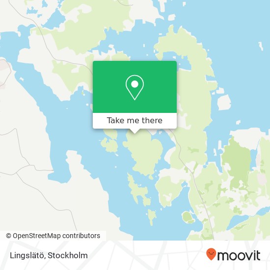 Lingslätö map