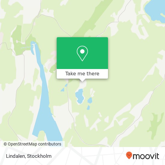 Lindalen map