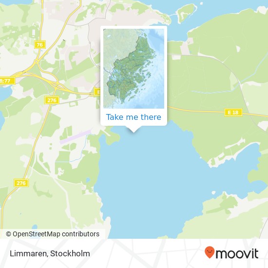 Limmaren map