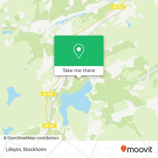 Lillsjön map