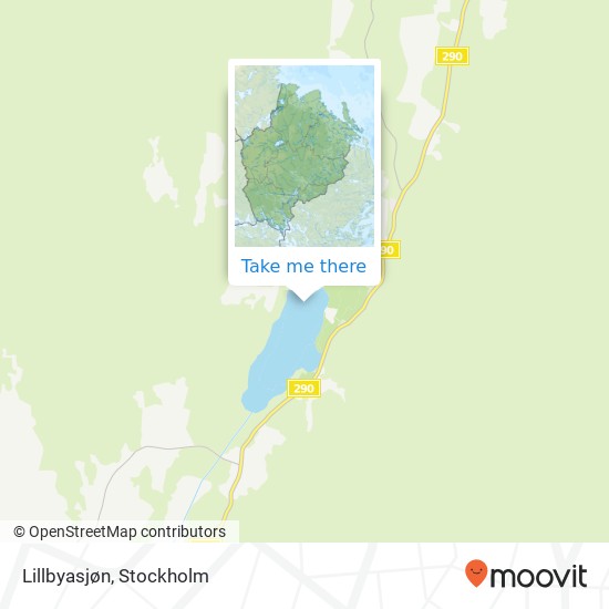 Lillbyasjøn map