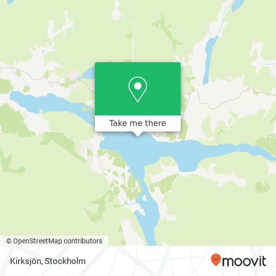 Kirksjön map