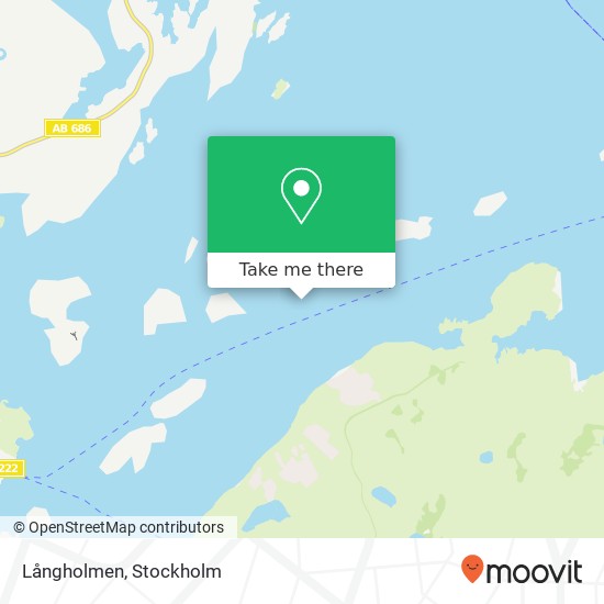 Långholmen map