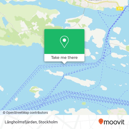 Långholmsfjärden map