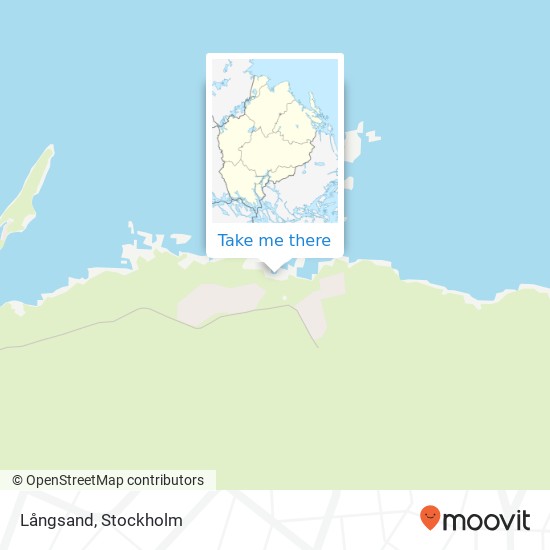 Långsand map