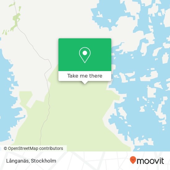 Långanäs map