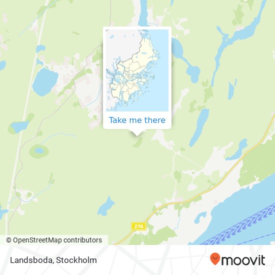 Landsboda map