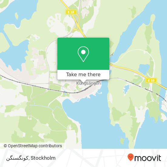 کونگسنگن map