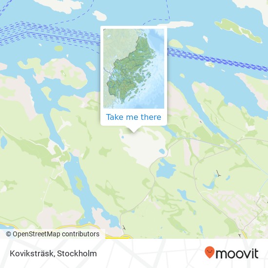 Koviksträsk map