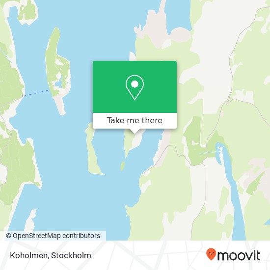 Koholmen map