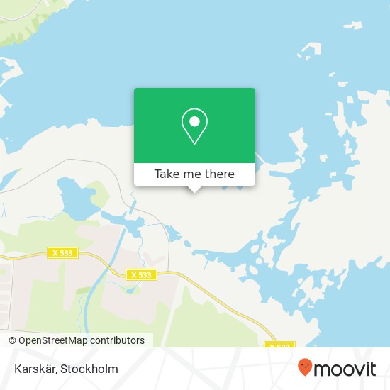 Karskär map