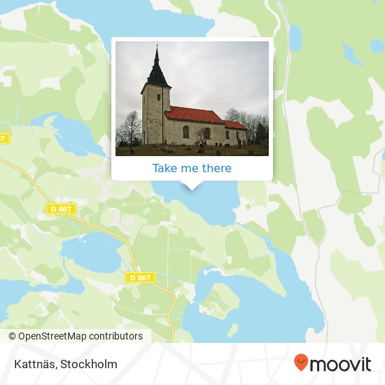 Kattnäs map