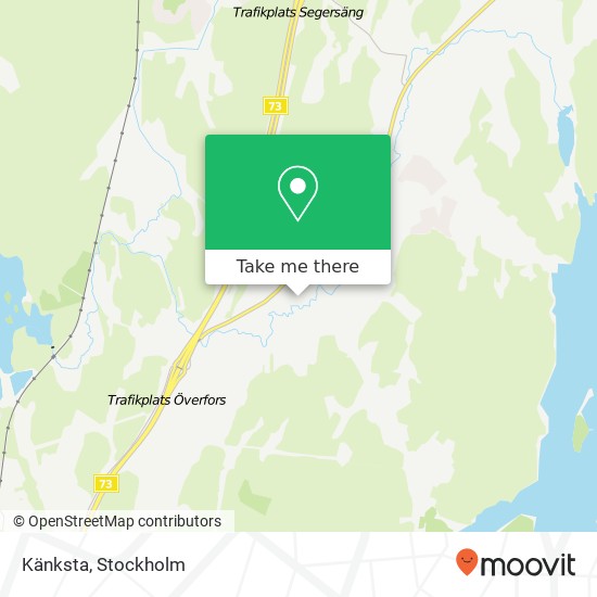 Känksta map