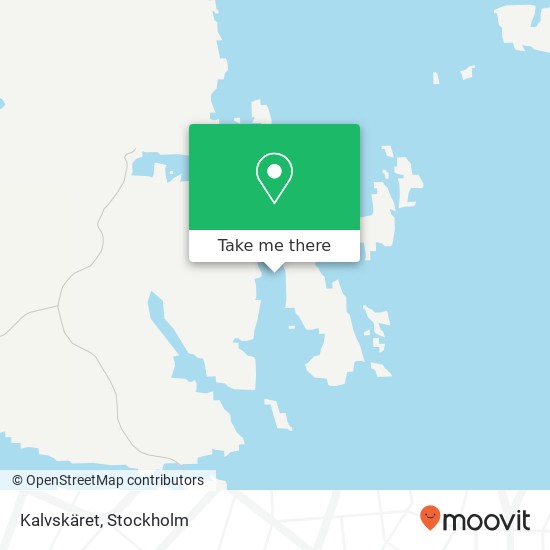 Kalvskäret map