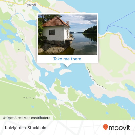 Kalvfjärden map