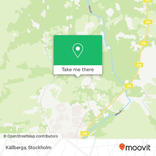 Källberga map