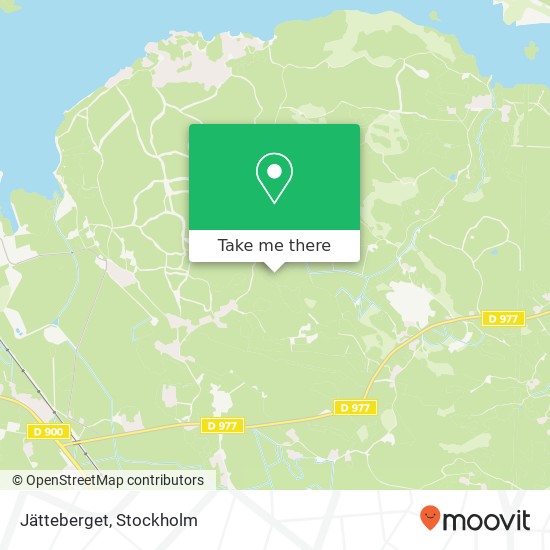 Jätteberget map