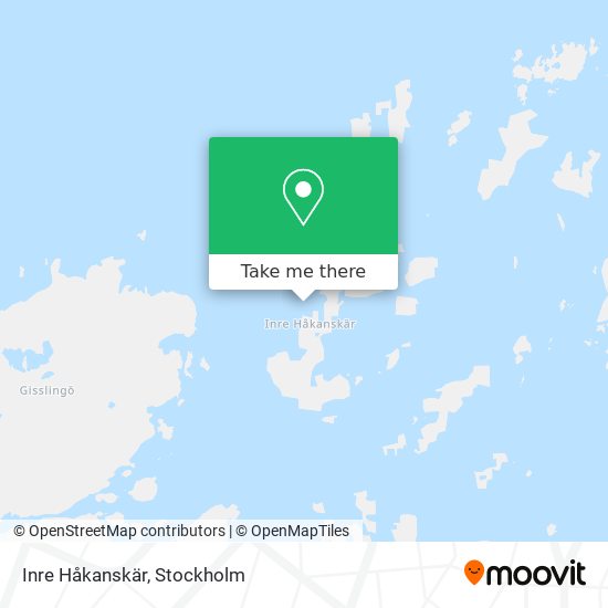 Inre Håkanskär map