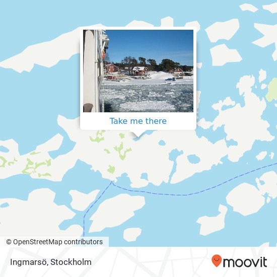 Ingmarsö map