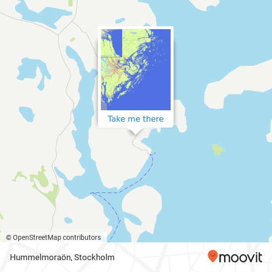 Hummelmoraön map