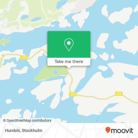 Humblö map