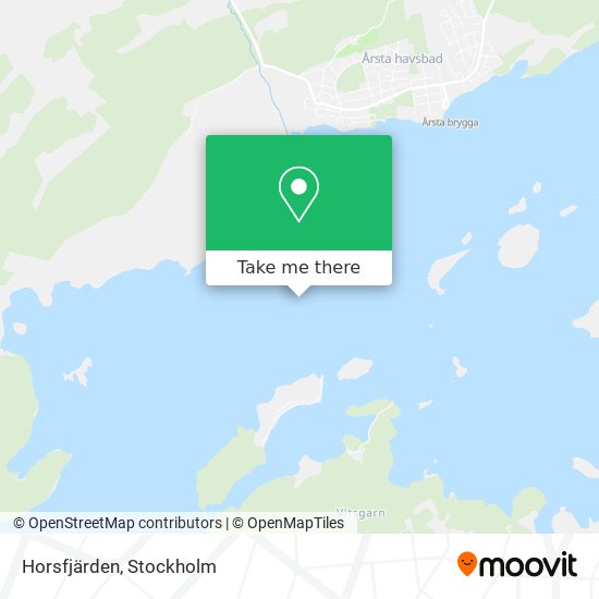 Horsfjärden map