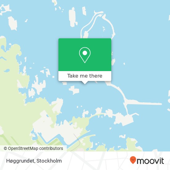 Høggrundet map