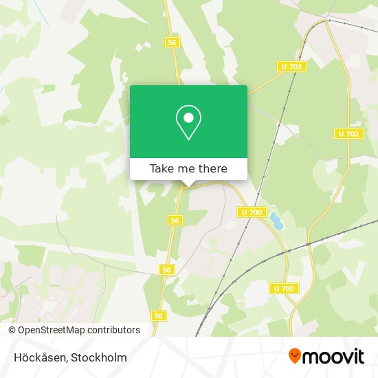 Höckåsen map