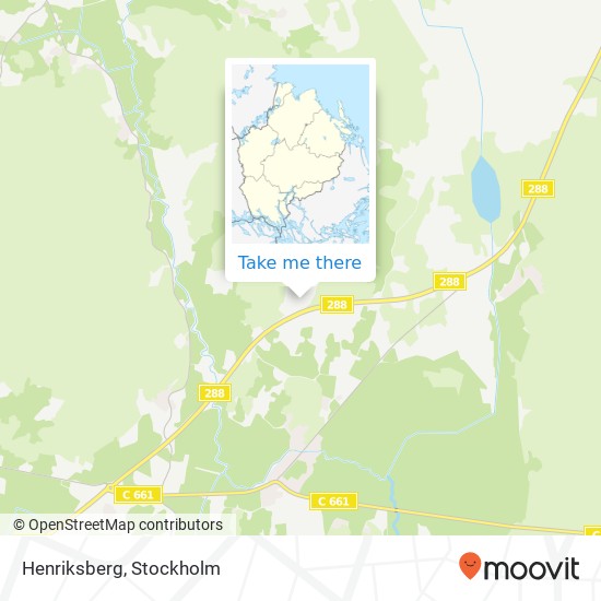 Henriksberg map