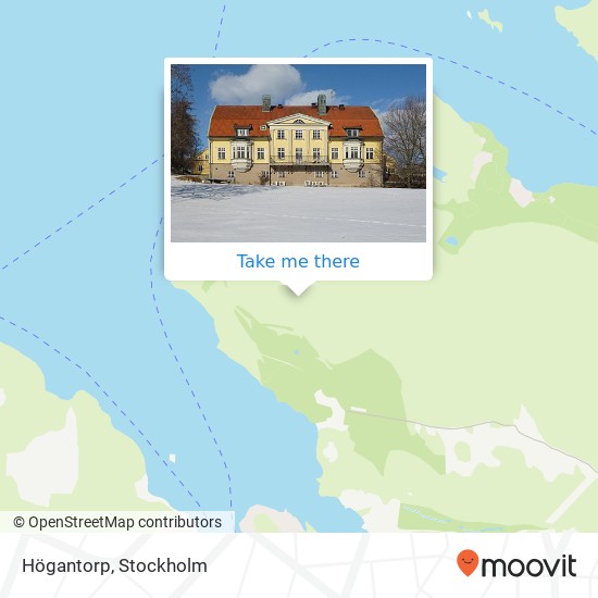 Högantorp map