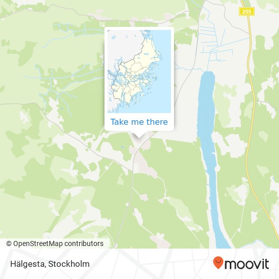 Hälgesta map