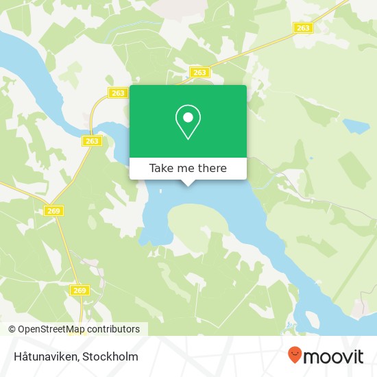 Håtunaviken map