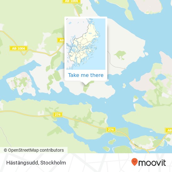 Hästängsudd map