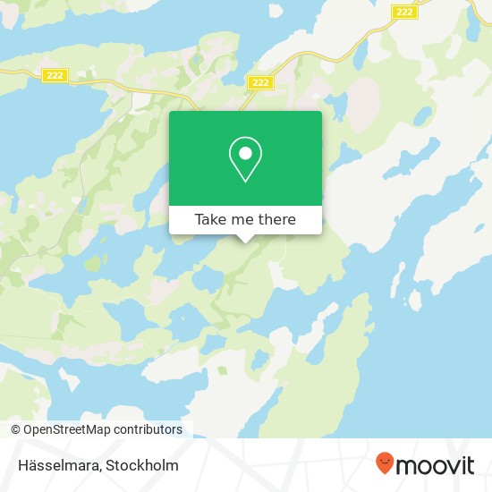 Hässelmara map