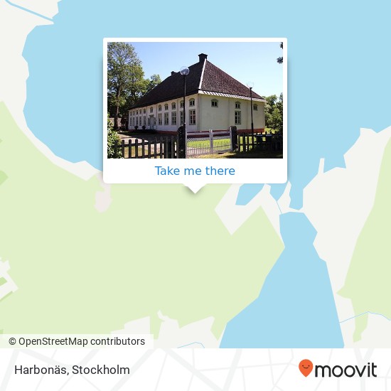 Harbonäs map