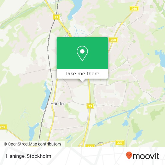 Haninge map