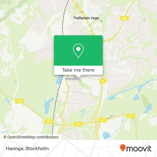 Haninge map