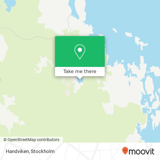 Handviken map